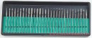  Gy�m�nt csiszol�fej k�szlet - 30 db-os csiszol�fej k�szlet