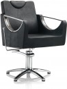 AXS Hair Crown fekete fodrász szék - csillag talppal