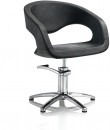 AXS Hair Wave fekete fodrász szék - csillag talppal
