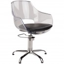 A-Design Fodrász szék GHOST, fekete, fix csillagláb