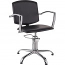 A-Design Fodrász szék PAKO, fekete, fix csillagláb