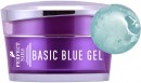 Perfect Nails Basic Line - Basic Blue Gel - építő zselé kék-effekttel