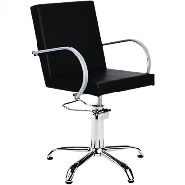 A-Design Fodrász szék PIK, fekete, fix csillagláb | AD-SZPIKFKCS