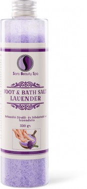 Sara Beauty Spa Levendula - relaxáló fürdő -és lábáztató só | SBS198