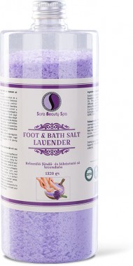 Sara Beauty Spa Levendula - relaxáló fürdő -és lábáztató só | SBS199