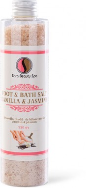 Sara Beauty Spa Relaxáló fürdő- és lábáztató só vanília&jázmin | SBS232