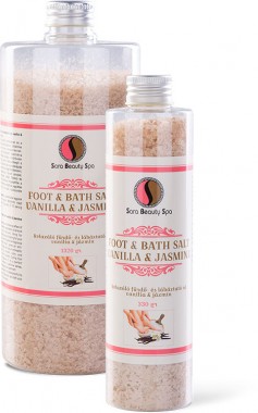 Sara Beauty Spa Relaxáló fürdő- és lábáztató só vanília&jázmin | SBS23300000