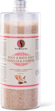 Sara Beauty Spa Relaxáló fürdő- és lábáztató só vanília&jázmin | SBS233
