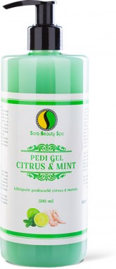 Sara Beauty Spa Pedizselé citrus & menta (Pedi gel) | SBS245