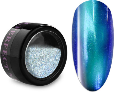 Perfect Nails Chrome Powder - Körömdíszítő Galaxy Krómpor - Kék #2 | PNP0121