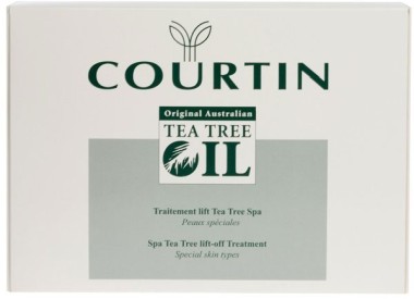 Courtin Teafaolajos Spa algás kezelőszett (10 ampulla, 10 lehúzható maszk) | COU41031