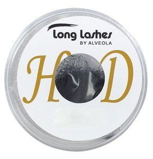 Long Lashes Műszempilla, 3D (szálas), J-íves, vastagabb (0.20mm), fekete, HighDefinition | LLHDJ12008050000