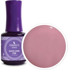 Perfect Nails Elastic Cover Gel - ecsetes Körömágyhosszabbító zselé - pink | PNZ088