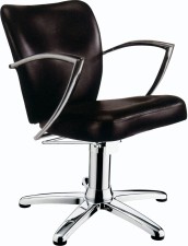 Stella Hidraulikus szék MA8173-A8 fekete - fekete | ST-MA-8173-A8