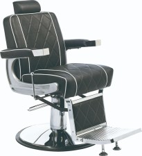 Stella Férfi fodrász szék / barber szék MA5228A-A1001 fekete - 
