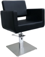 HAIRWAY Fodrász kiszolgáló szék Sandro Deluxe - fekete - YD29 | HW56026-YD29-D