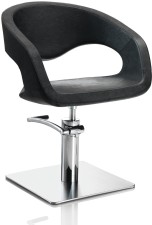 AXS Hair Wave fekete fodrász szék - négyzet talppal -  | XS375026