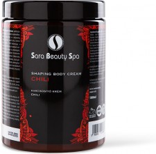 Sara Beauty Spa Paprikás masszázskrém - Shaping Body Cream Chili 1000 ml SBS173