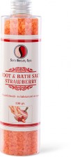 Sara Beauty Spa Frissítő fürdő- és lábáztató só eper 330 g SBS236