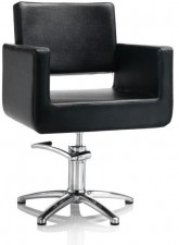 AXS Hair King fekete fodrász szék - csillag talppal -  | XS370042