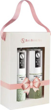 Sara Beauty Spa Ajándékcsomag - Bambusz - zöld tea hidratáló krém és teafa tusfürdő - 