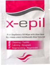 X-Epil Olajos törlőkendő gyantázás után -  | XE9230