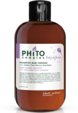 dott. solari Gyermek-fejvédő sampon - Baby defense shampoo #Phitocomplex - cédrussal, fehér kakukkfűvel és eukaliptusszal | DS054