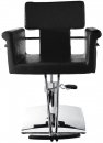 HAIRWAY Fodrász kiszolgáló szék, hidraulikus NICOLE - fekete - YD29