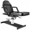 SMB Tetováló szék, hidraulikus, váltott lábas, fekete | SMB-4917