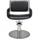 A-Design Fodrász szék COBALT, fekete, kerek talp | AD-SZCOBFKK