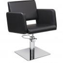 A-Design Fodrász szék LEA, fekete, négyzet talp