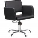 A-Design Fodrász szék LEA, fekete, fix csillagláb
