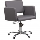 A-Design Fodrász szék LEA, szürke, fix csillagláb