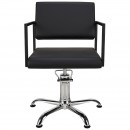 A-Design Fodrász szék LOFT, fekete, fix csillagláb | AD-SZLFTFKCS
