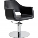 A-Design Fodrász szék MAREA, fekete, kerek talp