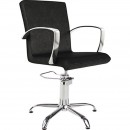 A-Design Fodrász szék PARTNER, fekete, fix csillagláb