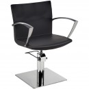A-Design Fodrász szék YOKO, fekete, négyzet talp