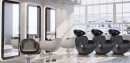 A-Design Fodrász szék THOMAS, fekete, kerek talp | AD-SZTHMFKK