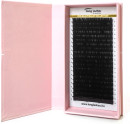 Long Lashes Műszempilla szálak, C-íves, Pro Silk Eyelash Collections, 0.12mm, fekete