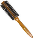 HAIRWAY Körkefe vaddisznó sörtével, fa nyéllel, 12 soros, Glossy Wood