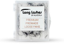 Long Lashes Műszempilla szálak, D-íves, 4D Premium Promade Fans, 0.07mm, fekete