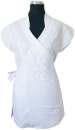Alveola Kozmetikus munkaruha, zsebbel, fehér L méret