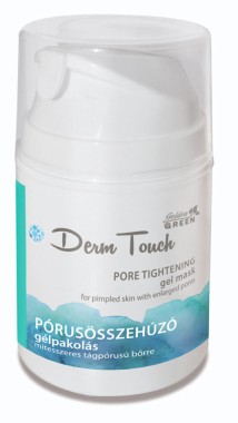 Golden Green DERM TOUCH pórusösszehúzó gélpakolás | LSDT-11