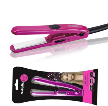 BaByliss Mini hajvasaló (pink) - bliszteres csomagolásban | BAH100E