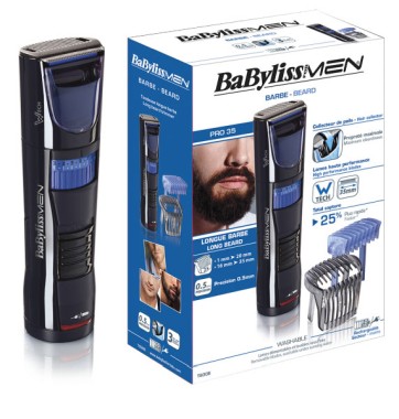 BaByliss W-tech vezeték/vezeték nélk. szakállvágó (1-35 mm), mosható fej | BAT830E