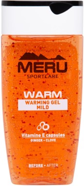 MERU Sportcare Bemelegítő gél WARM - enyhe | MERU001