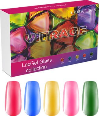 Perfect Nails Készlet - Vitrage LacGel Glass Collection | PNKG027