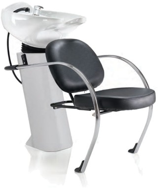 AXS Jem fejmosó fehér talppal és fekete székkel | XS370568