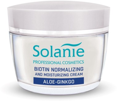 Solanie BIOTIN normalizáló hidratáló krém zsíros bőrre | SO20407000