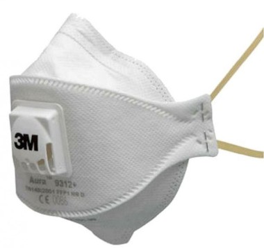 3M Szájmaszk - szűrőszeleppel (pormaszk) | 3M0001